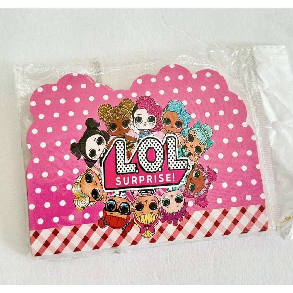 LOL Doll Surprise Birthday Invitations Cards 30 Invites